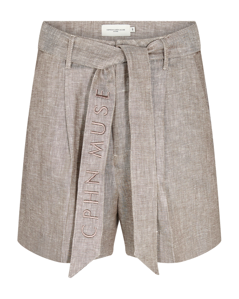 Cmnature - linnen shorts in beige