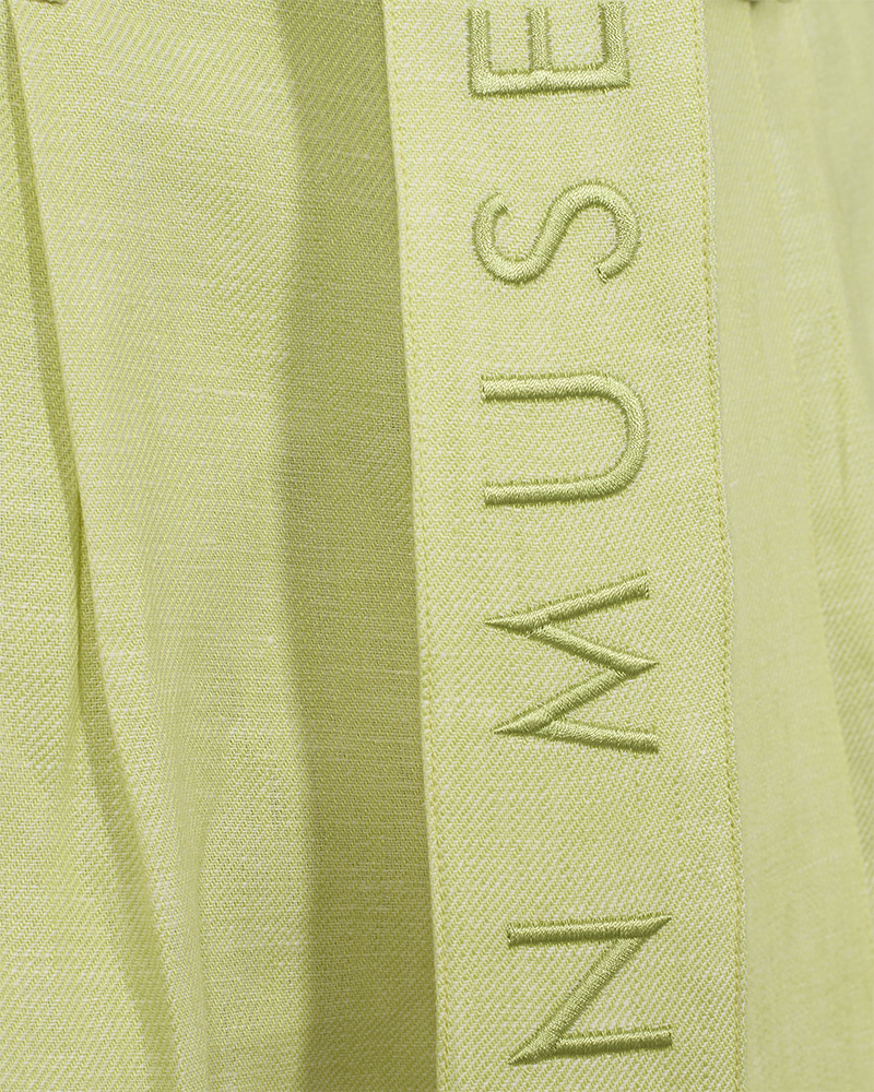 Cmnature - linnen shorts in groen