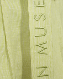 Cmnature - linnen shorts in groen