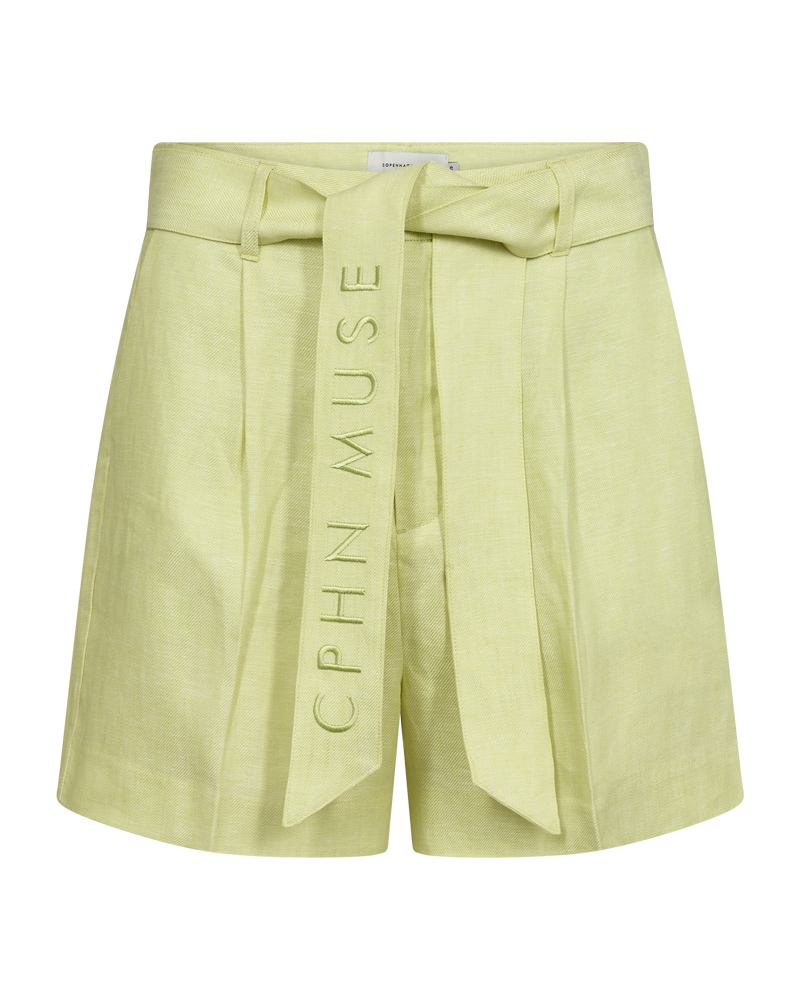 Cmnature - linnen shorts in groen