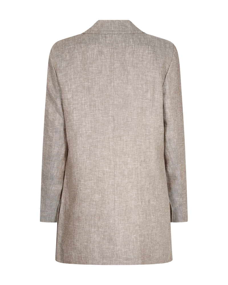 Cmnature - linnen blazer in beige