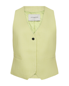 Cmnature - linnen vest in groen