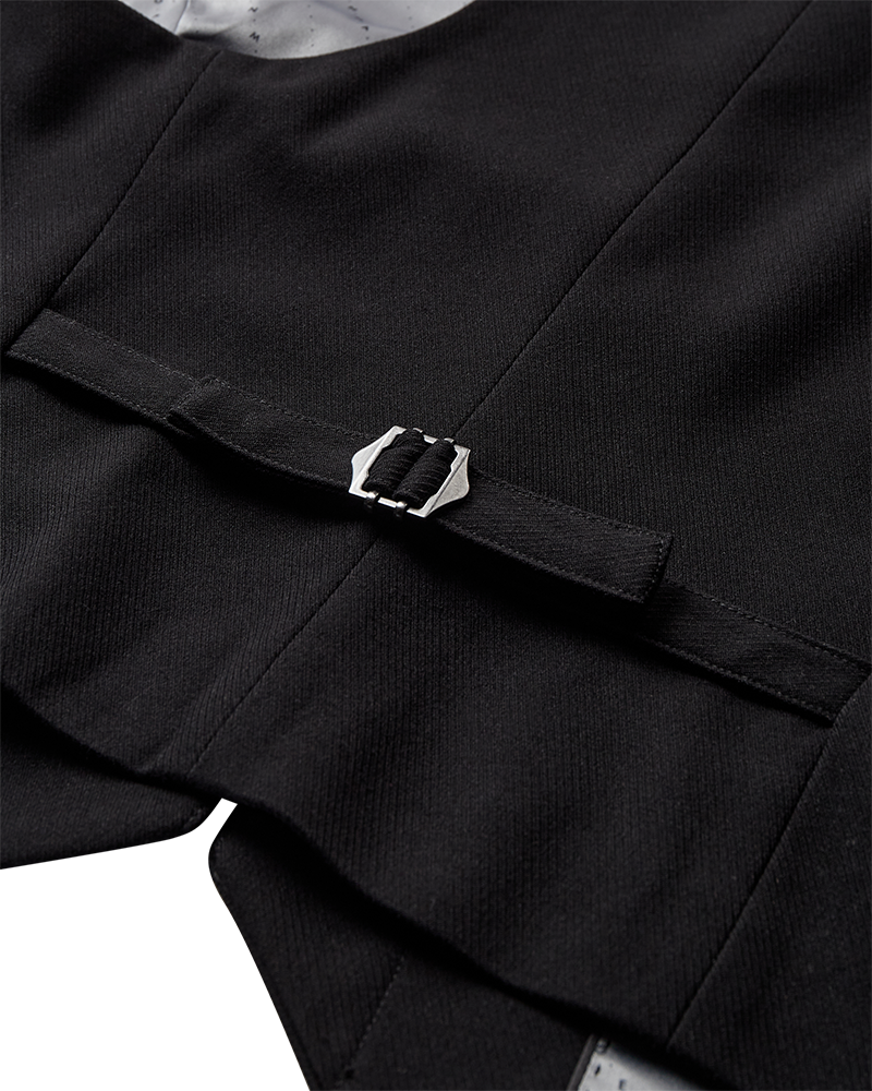 CMTAILOR - WAISTCOAT IN BLACK