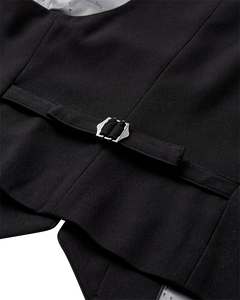 CMTAILOR - WAISTCOAT IN BLACK