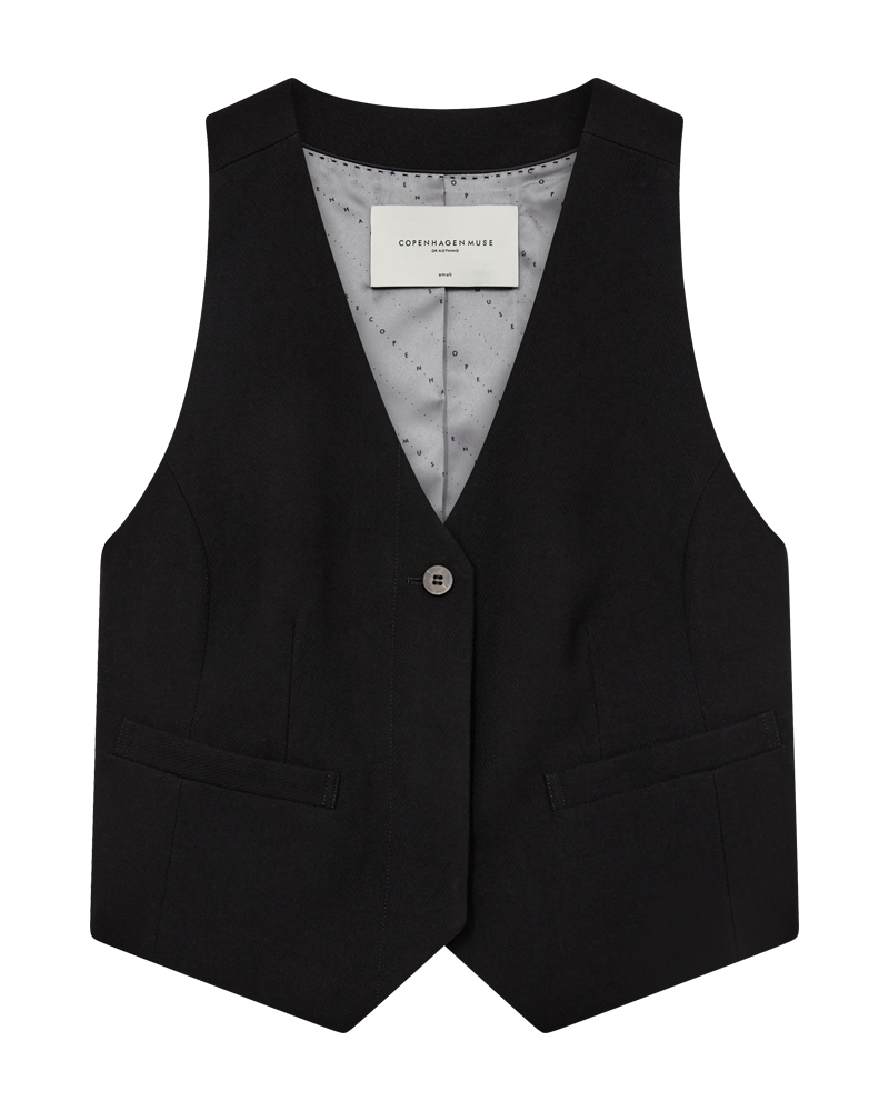 CMTAILOR - WAISTCOAT IN BLACK