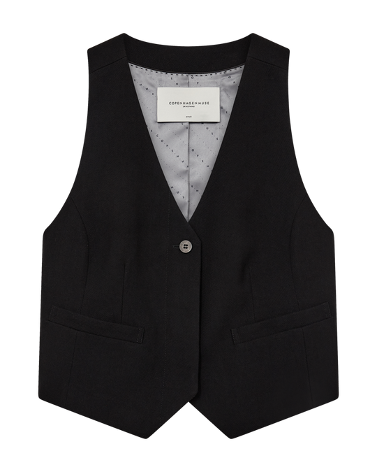 CMTAILOR - WAISTCOAT IN BLACK