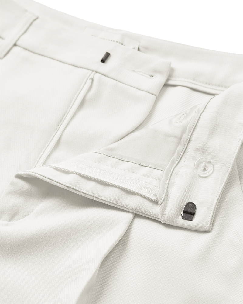 CMTAILOR - SHORTS IN WHITE,OFF-WHITE