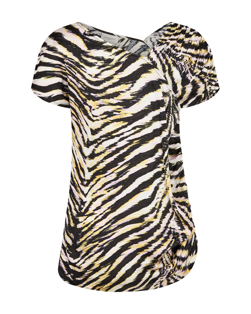 Cmsabina - Blouse met patroon in roos