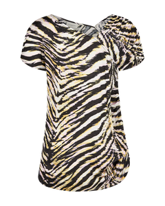 Cmsabina - Blouse met patroon in roos