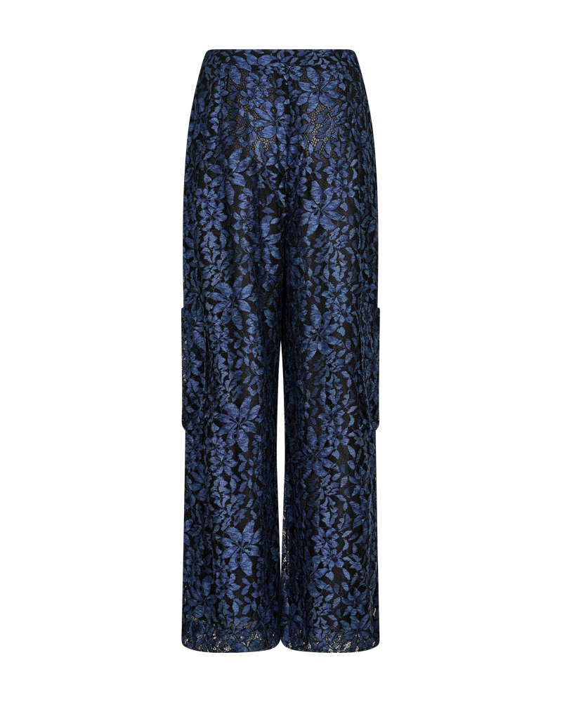 Cmalva - broek in transparante kwaliteit in blauw