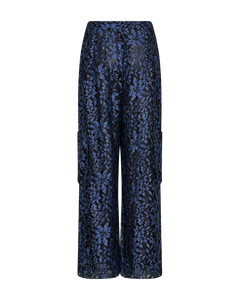 Cmalva - broek in transparante kwaliteit in blauw