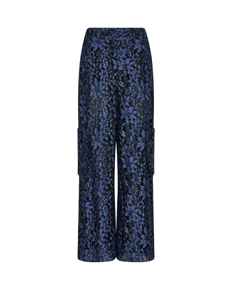 Cmalva - broek in transparante kwaliteit in blauw