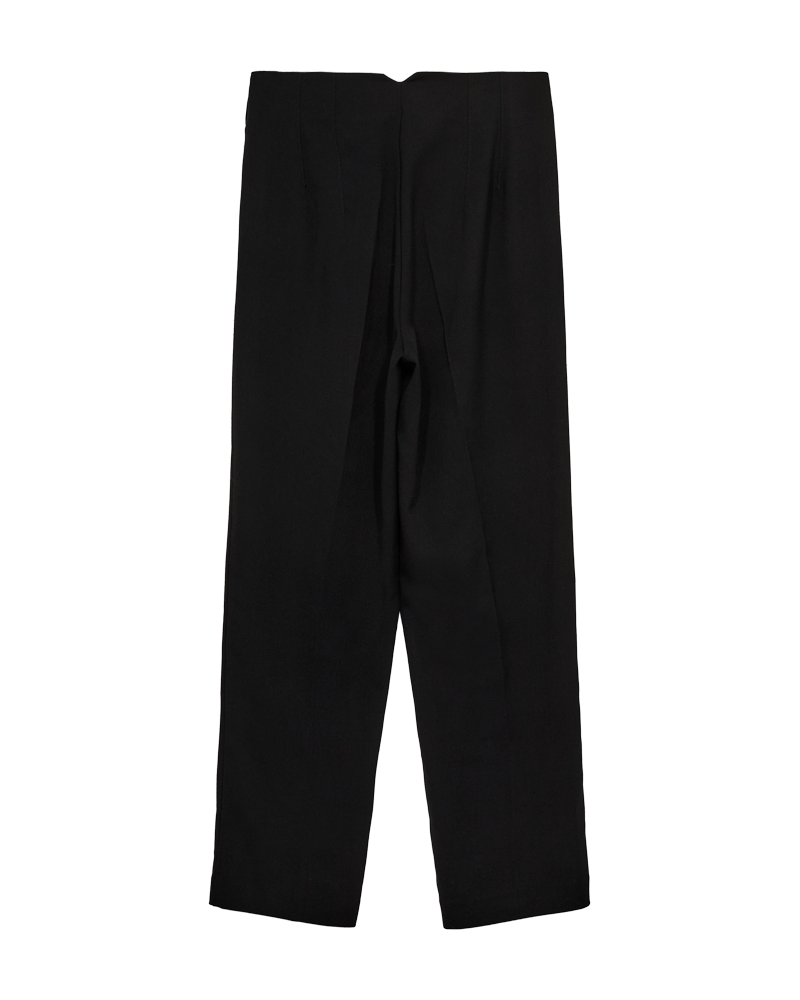 CMTAILOR - Hoog getailleerde broek in het zwart