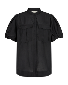 CMMOLLY - SHIRT IN BLACK