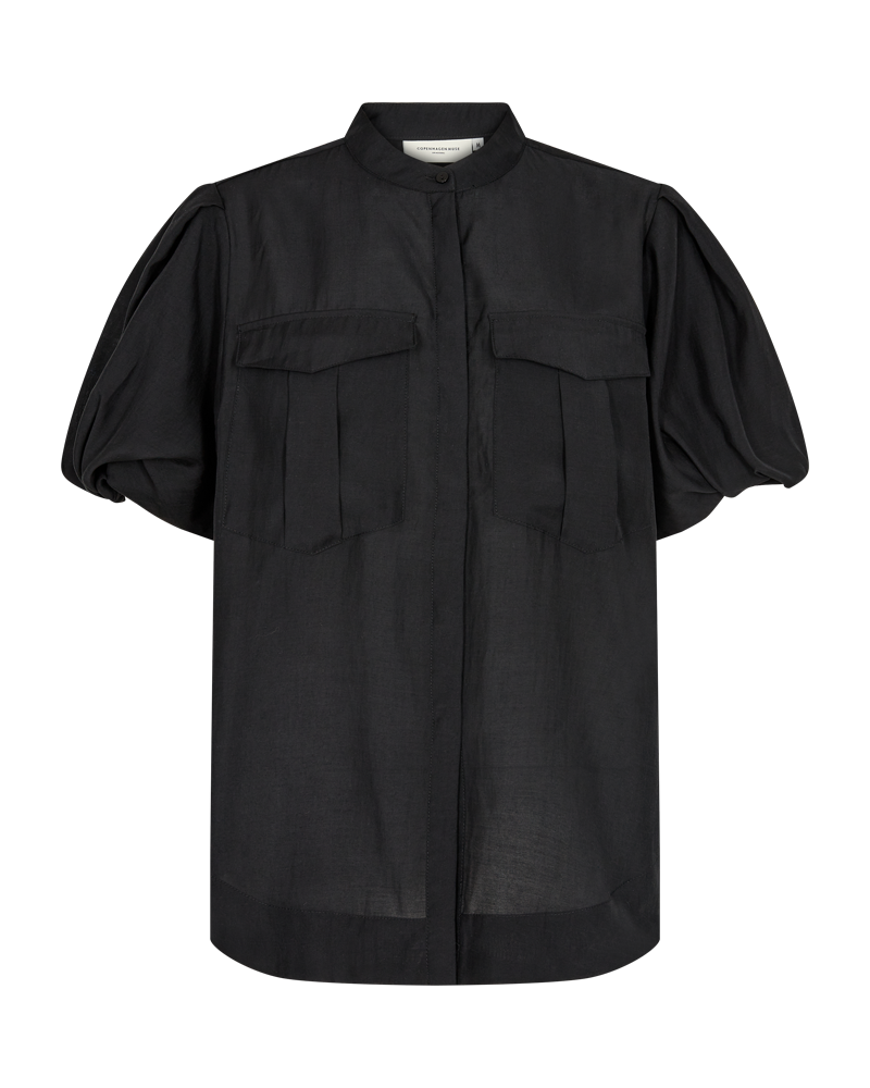 CMMOLLY - SHIRT IN BLACK