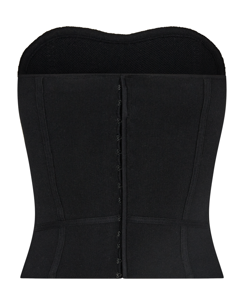 Cmbellis - Strapless top in zwart