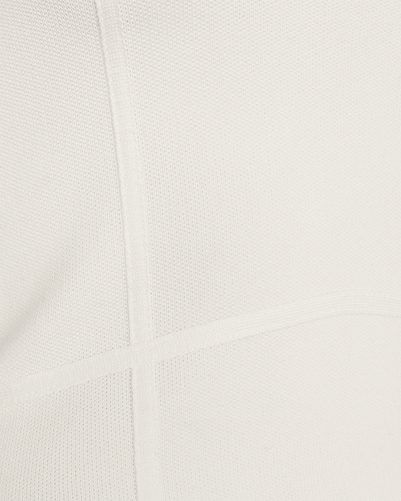 Cmbellis - Strapless top in wit, gebroken wit