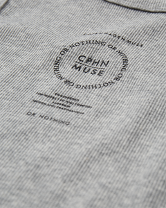 CMSIV - Omkeerbaar logo top in grijs