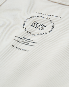 CMSIV - REVERSIBLE LOGO TOP IN WHITE,OFF-WHITE