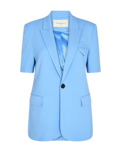CMTAILOR - BLAZER WITH SHORT SLEEVES IN BLUE