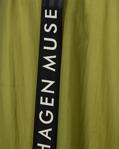 Cmmolly-off-the-shoulder jurk in groen
