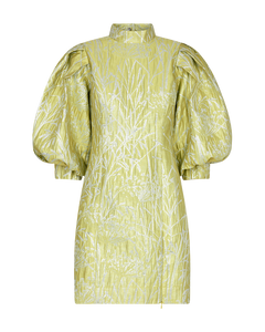 CMWeldow - Jurk met bloemenprint in groen