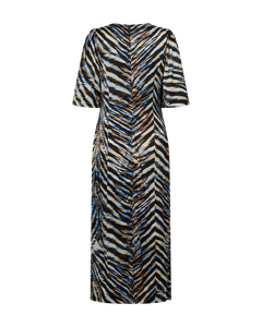Cmmerryshine - jurk met print in blauw