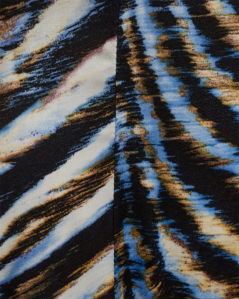 Cmmerryshine - jurk met print in blauw