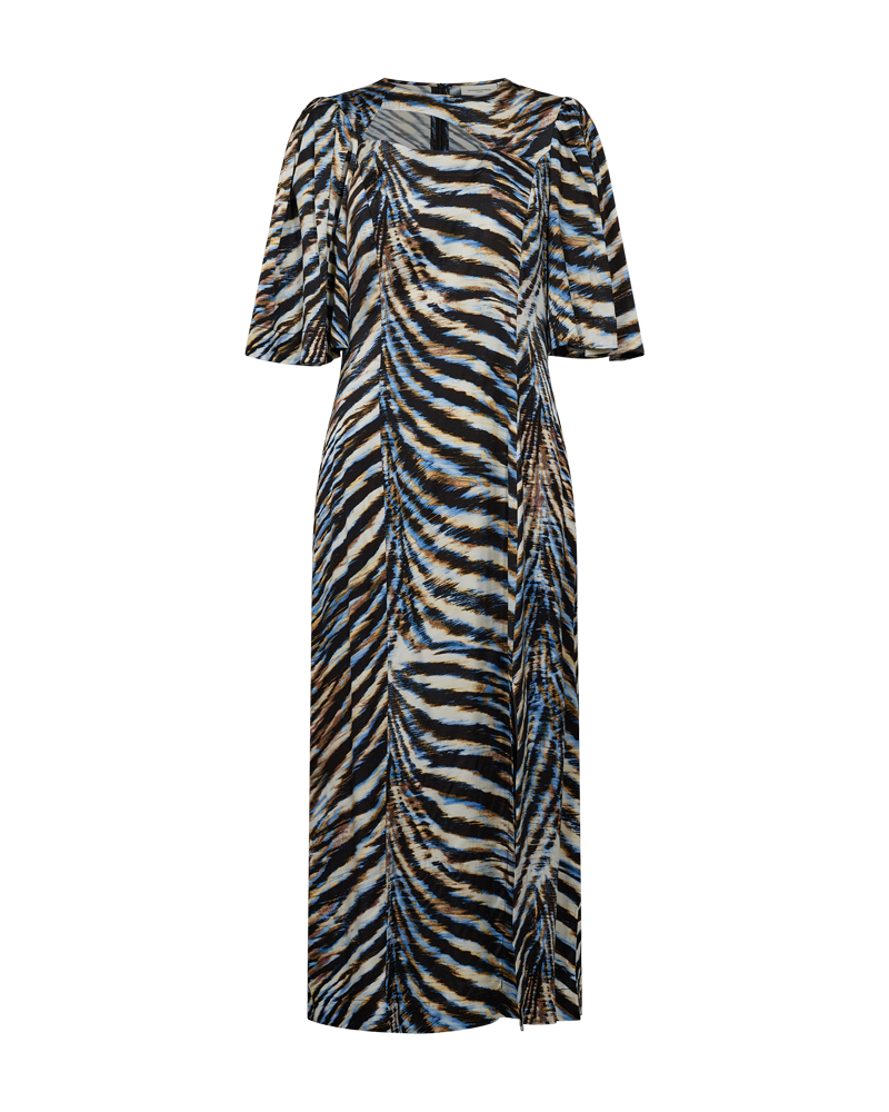 Cmmerryshine - jurk met print in blauw