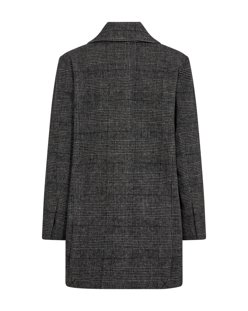 CMJADA - Blazer gecontroleerd in zwart en grijs