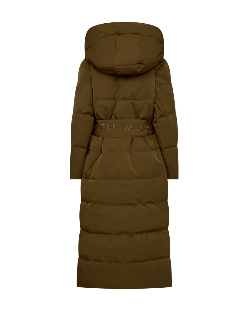 Cmmicco - Down Coat in Khaki Green