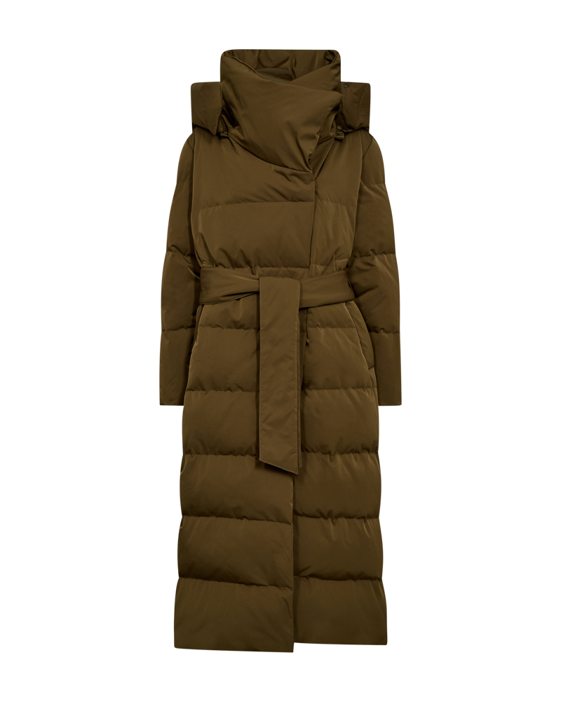 Cmmicco - Down Coat in Khaki Green