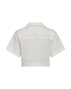 CMEMBER - SHORT SHIRT IN WHITE,OFF-WHITE