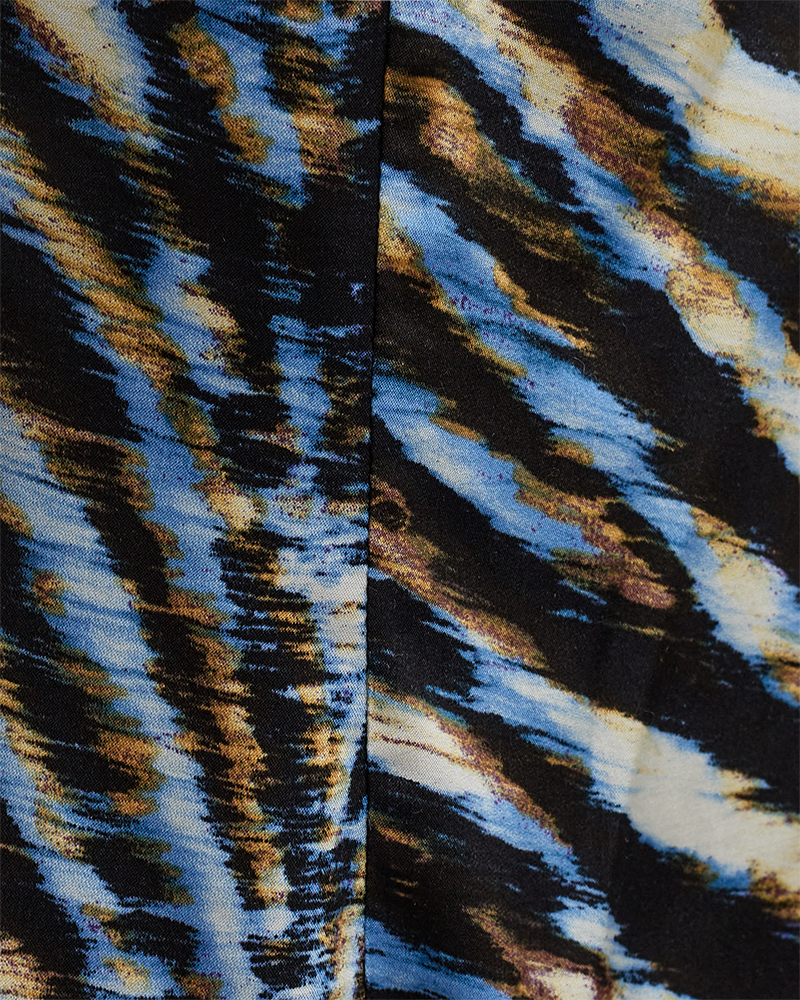 Cmmerryshine - blouse met print in blauw
