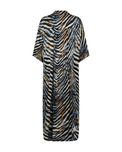Cmmerryshine - Kaftan -jurk met print in blauw
