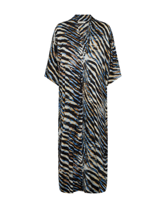 Cmmerryshine - Kaftan -jurk met print in blauw