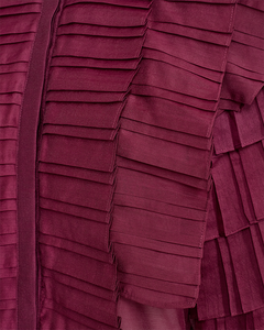 CMBLUEBELL - SHIRT WITH FRILLS IN PURPLE