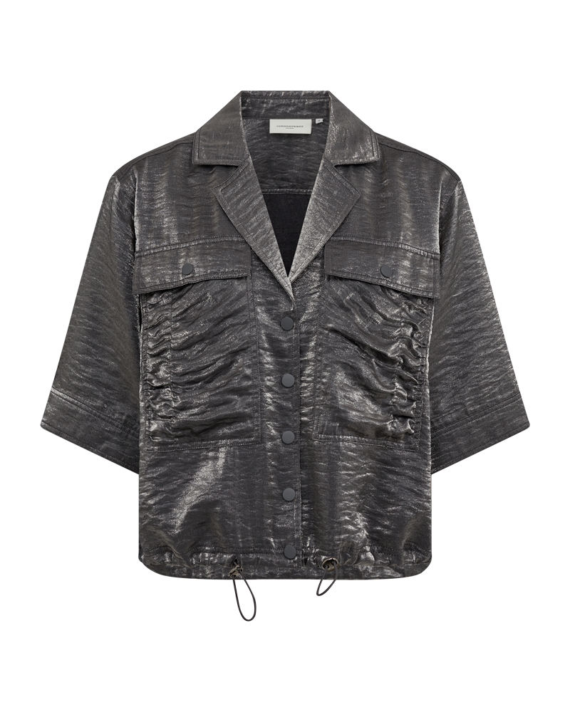 CMAFI - SHORT SHIRT IN SILVER