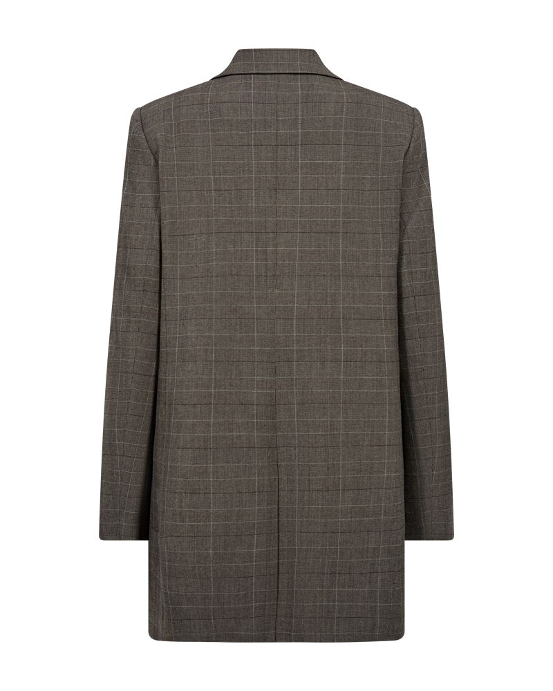 CMTailor - Blazer gecontroleerd in zwart, gebroken wit