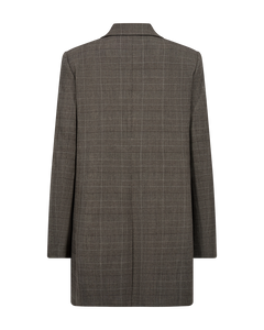 CMTailor - Blazer gecontroleerd in zwart, gebroken wit