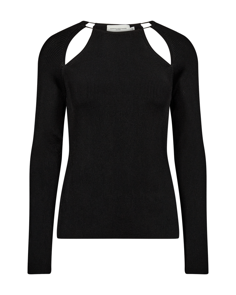 Cmnatacha - Pullover in zwart
