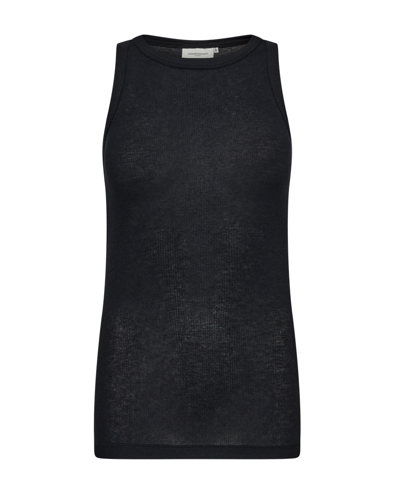 CMWOOL - TANKTOP in zwart