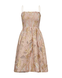 Rose Muse jacquard check dress ホワイト Rose Muse jacquard check dress ホワイト