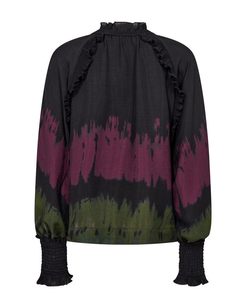 Cmfrill - blouse met afdrukken in zwart en rood