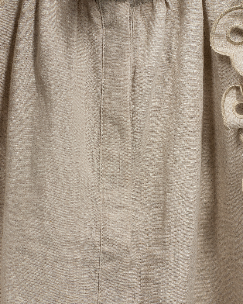 Cmnatuli - linnen shirt in beige