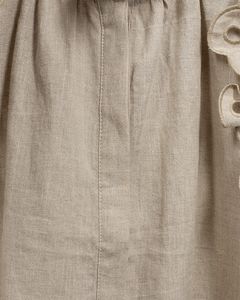 Cmnatuli - linnen shirt in beige
