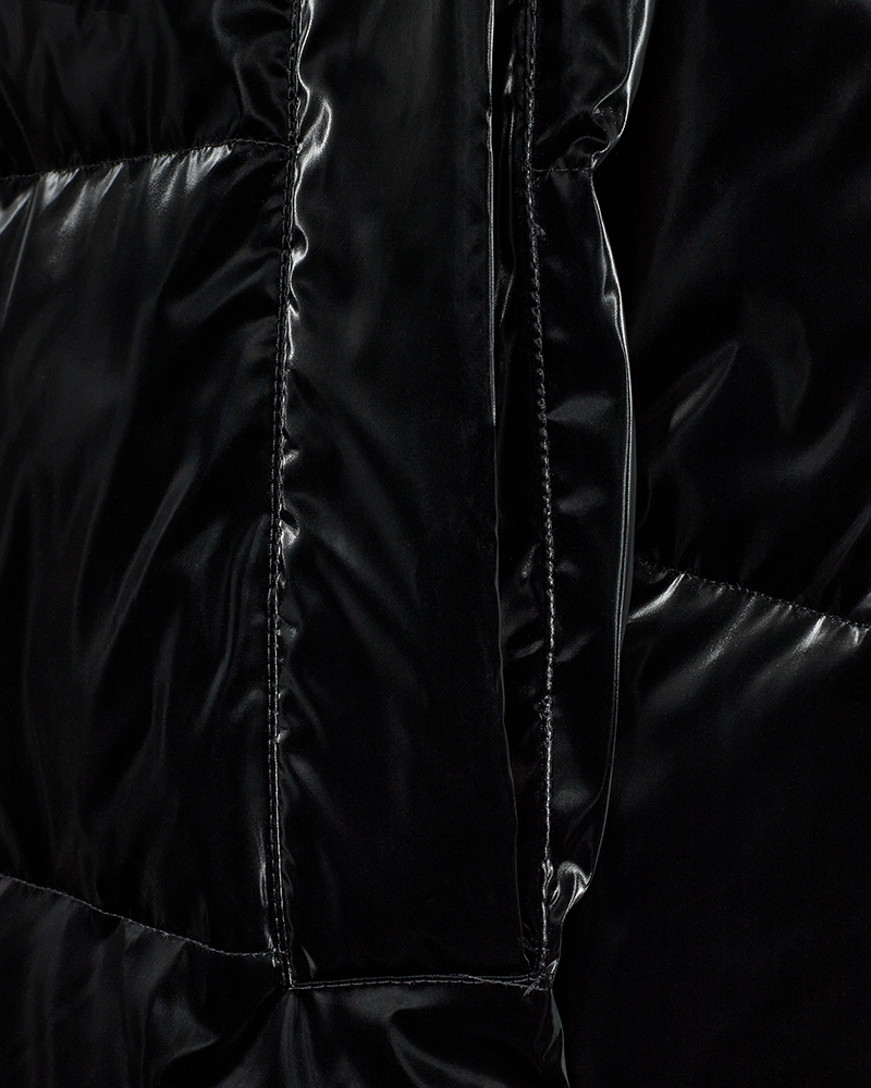 CMTICCO - WADDED DOWN COAT IN BLACK