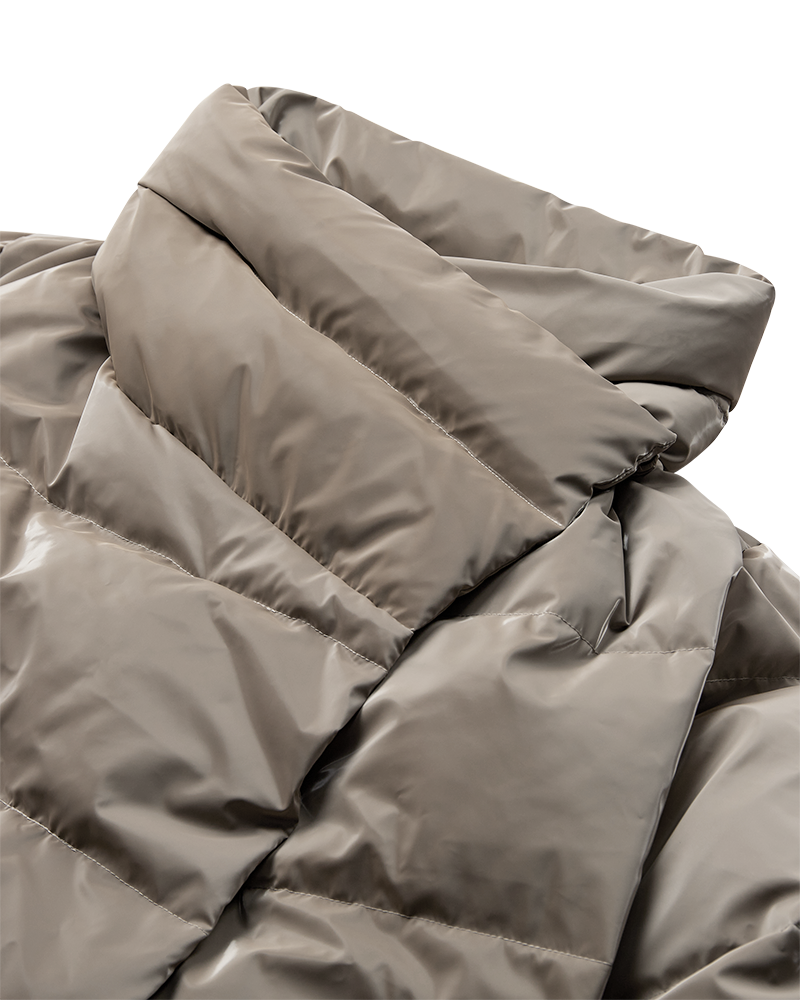 CMTICCO - WADDED DOWN COAT IN BEIGE