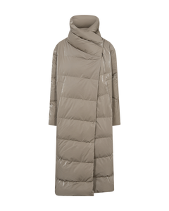 CMTICCO - WADDED DOWN COAT IN BEIGE