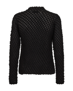 Cmnatacha - transparante pullover in zwart